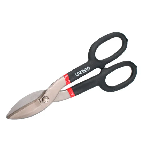 Tijera para hojalatero con mango rubber grip 10" Urrea, 320G