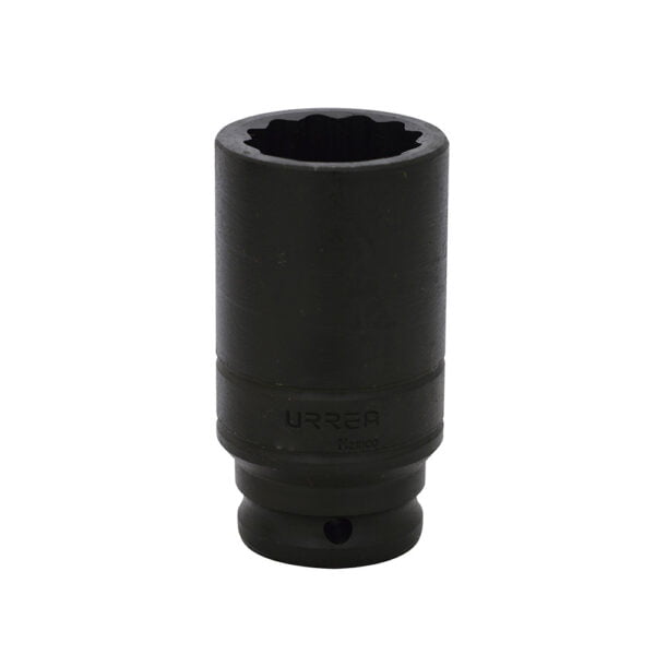 Dado de impacto largo cuadro de 1/2", 12 puntas, métrico, 21 mm Urrea, 7321MT