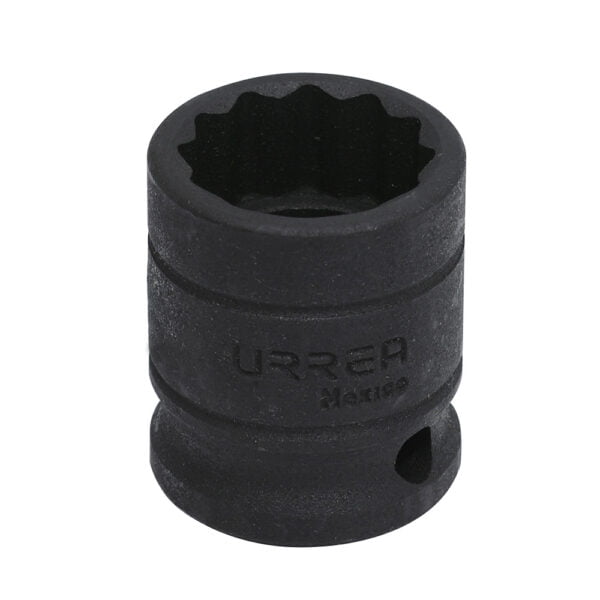 Dado de impacto cuadro de 1/2", 12 puntas, en pulgadas, 1-3/16" Urrea, 7438