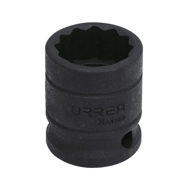 Dado de impacto cuadro de 1/2", 12 puntas, en pulgadas, 1-3/16" Urrea, 7438