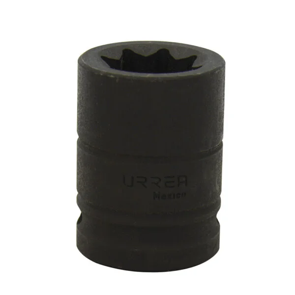 Dado de impacto cuadro de 3/4", 8 puntas, en pulgadas, 3/4" Urrea, 7512S