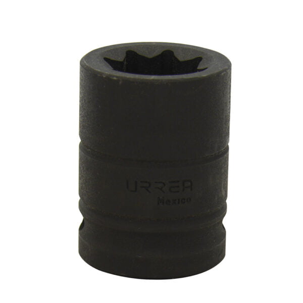 Dado de impacto cuadro de 3/4", 8 puntas, en pulgadas, 7/8" Urrea, 7514S