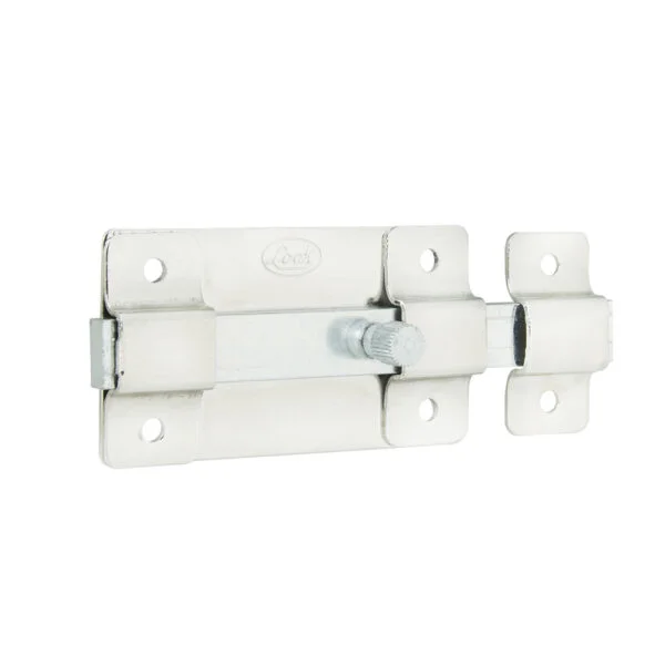 Pasador de sobreponer 8 cm níquel satinado Lock, L036NIB