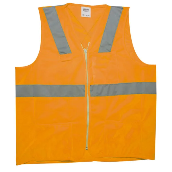 Chaleco de seguridad de alta visibilidad naranja EEG Urrea, USCH54