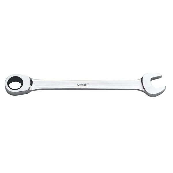 Llave combinada pulido espejo de matraca métrica, 12 puntas, 22 mm Urrea, 1222MCM