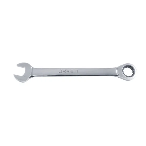 Llave combinada pulido espejo de matraca en pulgadas, 12 puntas, 1-1/4" Urrea, 1240CM