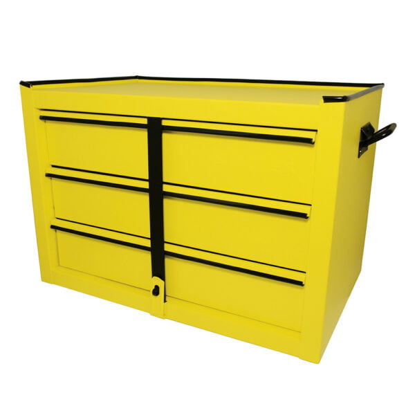 Gabinete superior color amarillo 3 gavetas 21" Surtek, 125109