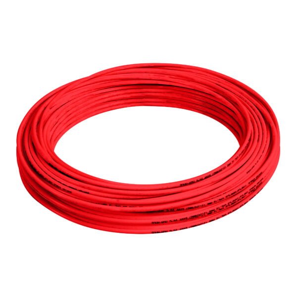 Cable eléctrico THW calibre 8, 100 m color rojo Surtek, 136911