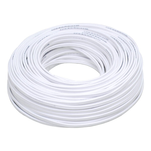 Cable eléctrico POT CCA 2 x 18, 100 m color blanco Surtek, 136955