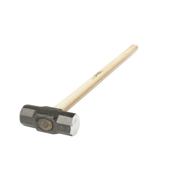 Marro octagonal cabeza maquinada con mango de hickory Americano de 36", 8 lb Urrea, 1437G
