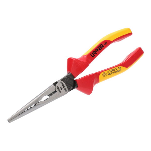 Pinza de 1000 V de 7-7/8" punta larga Urrea, 187