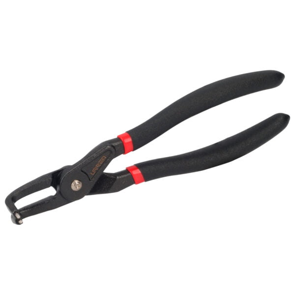 Pinza para anillos de retención con mango de vinil forjadas tipo interno ángulo de 9° Urrea, 367G