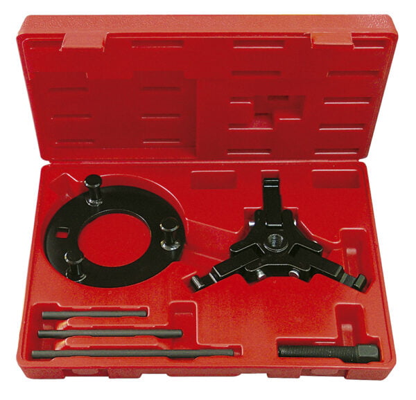 Juego de extractor de polea para dámper, 6 piezas Urrea, 4050
