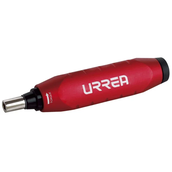 Destornillador de torque preajustado con mango plástico cuadro de 1/4", 4-40 in-lb Urrea, 6013