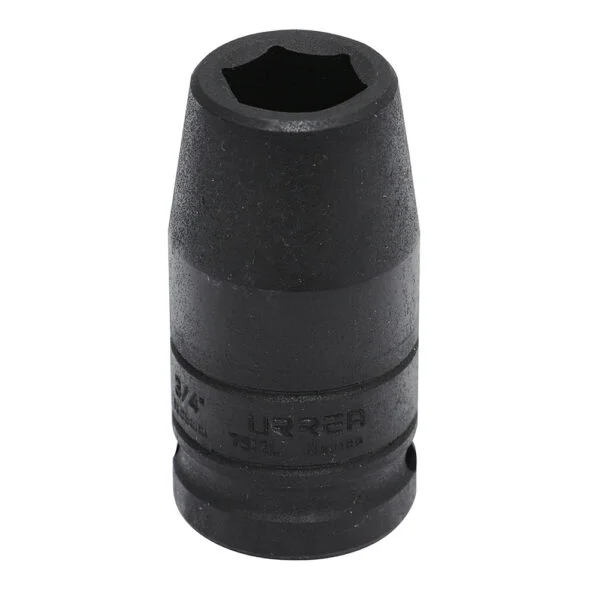 Dado de impacto largo cuadro de 3/4", 6 puntas, en pulgadas, 3/4" Urrea, 7512L