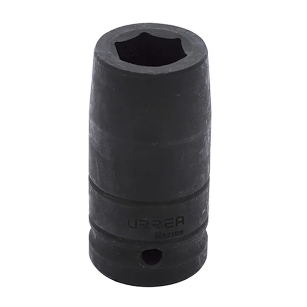 Dado de impacto largo cuadro de 3/4", 6 puntas, métrico, 19 mm Urrea, 7519ML
