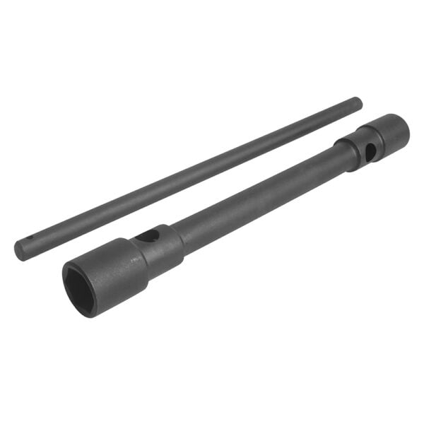 Llave de artillería pavonada doble boca hexagonal en pulgadas, 1-1/16" x 1-1/4" Surtek, 77