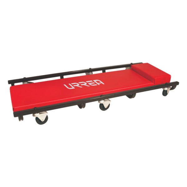 Cama para mecánico acolchonada, 4 ruedas giratorias, 40" Urrea, 9995