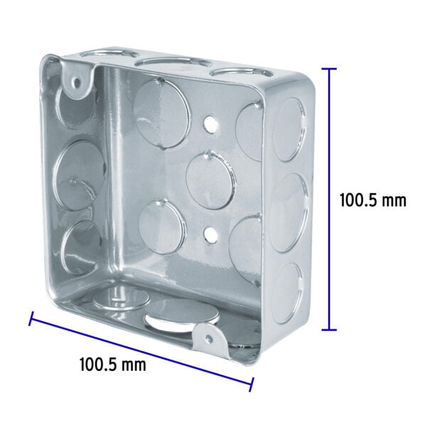 Caja cuadrada 4' x 4' económica, Volteck, 45007 - Image 3