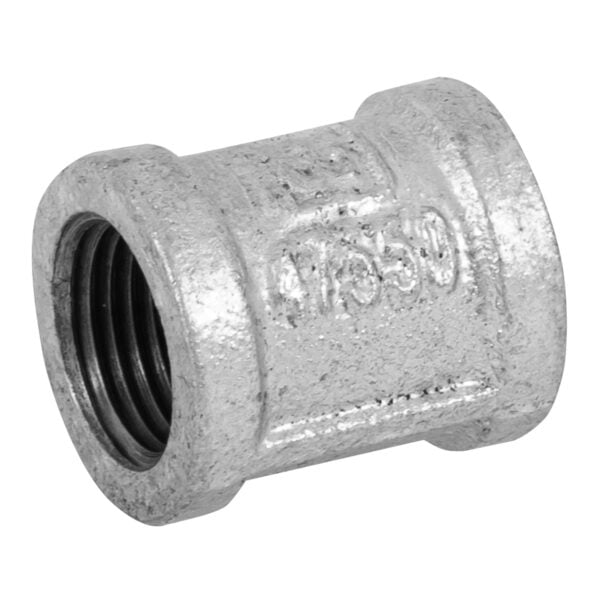 Cople reforzado de acero galvanizado de 1/2', Foset, 47550