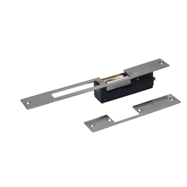 Contra eléctrica con bobina, cromo satinado, en caja Lock, EC10
