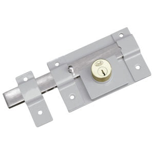 Cerradura para cortina barra libre función doble, llave estándar, en caja Lock, L510GS