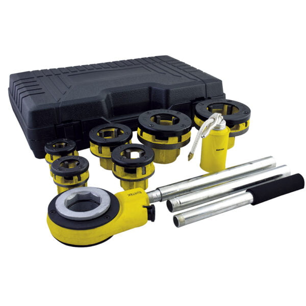 Juego de tarraja para tubo 1/2" a 2" NPT, 9 piezas Surtek, TMP10