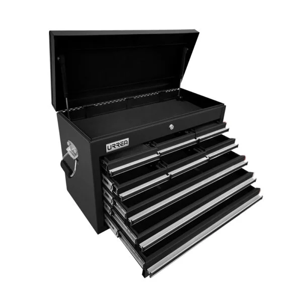 Gabinete superior 9 gavetas 27" negro serie X Urrea, X27S9N