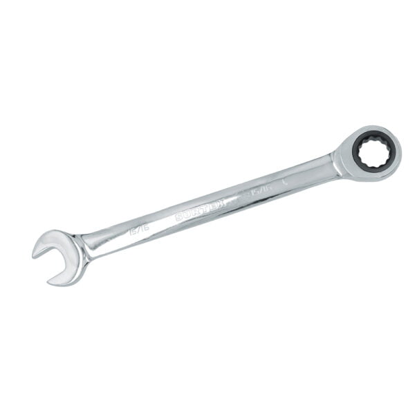 Llave combinada pulido espejo de matraca en pulgadas, 12 puntas, 15/16" Surtek, 100547