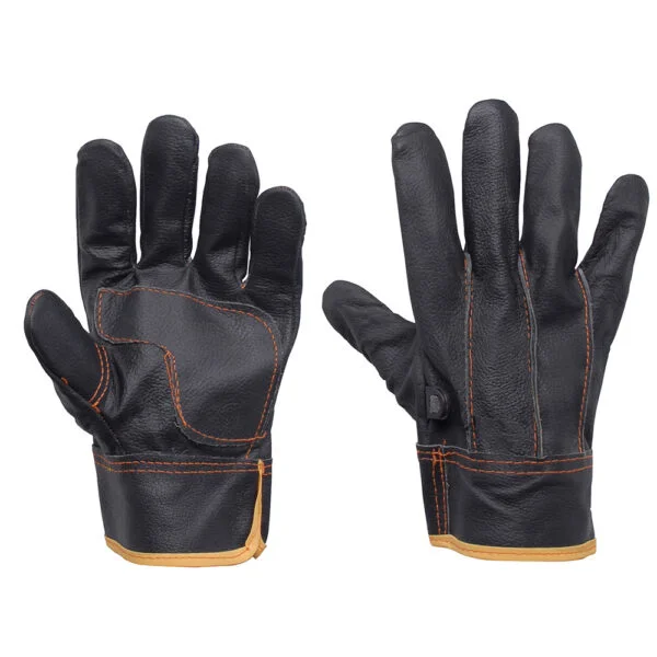 Guantes tipo operador de piel de vacuno unitalla Foy, 144152