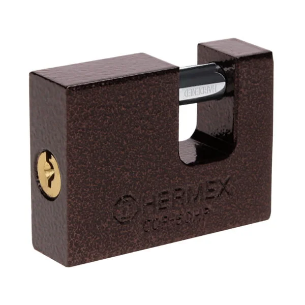 Candado antipalanca 50 mm cuerpo de hierro, Hermex Basic, COR-50HP