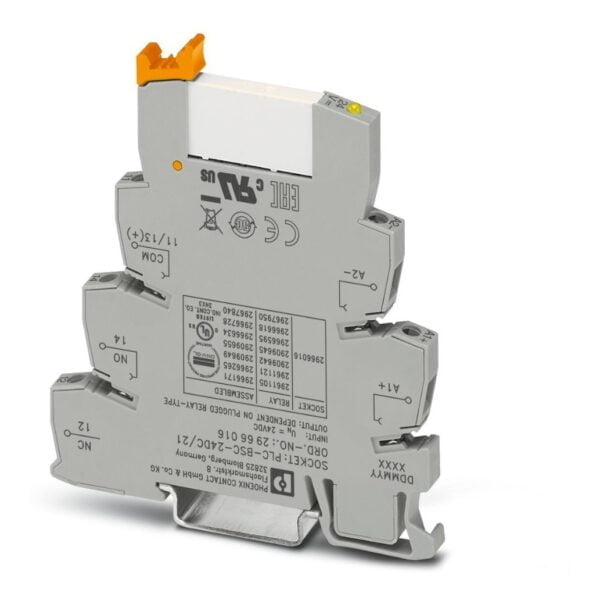 MODULO DE RELÉ PLC-RSC- 24DC/21 PHOENIX CONTACT. 2966171