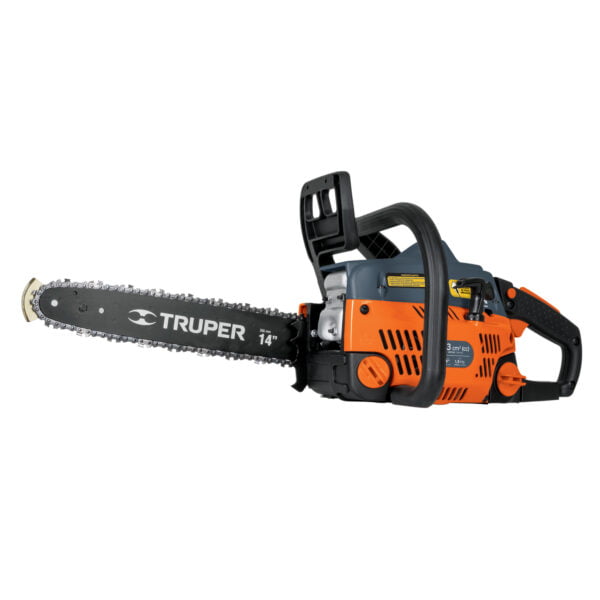 Motosierra 33 cc a gasolina con barra de 14', Truper, MOT-3314