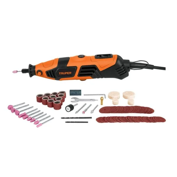 Herramienta rotativa profesional 150 W con 97 accesorios, MOTO-A2