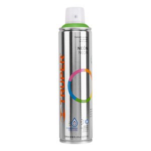 Pintura en aerosol, verde neón, bote esbelto, 400 ml, PAF-VE