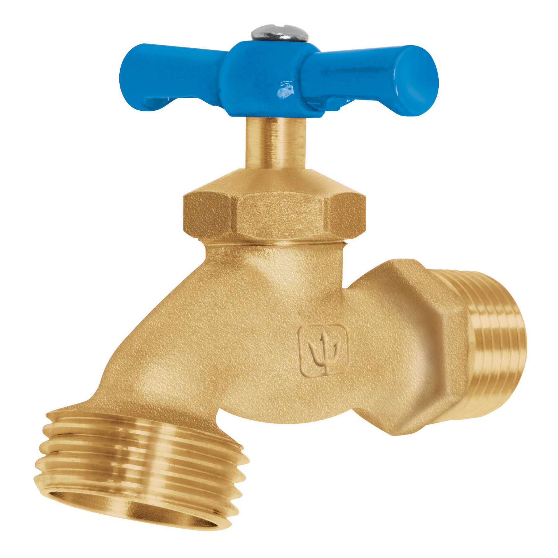 Llave para manguera, de latón 140 g 1/2', en blíster, Truper, LLJ-140B.