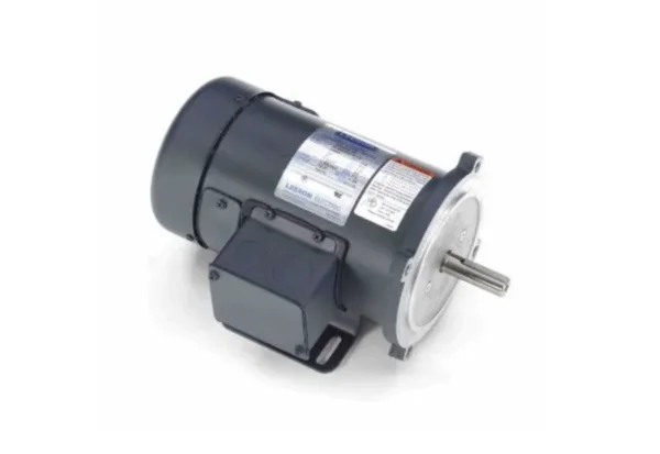 motor DC SCR, 1/2 HP, 90 voltios, 5,0 amperios, 60 Hz, 2500 RPM, caja TEFC, marco SS56C, base rígida C