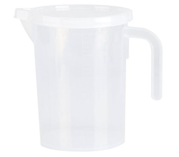 Taza de medición de plástico transparente 500ML.