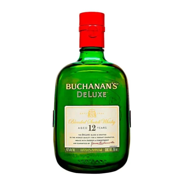 Whisky Buchanan's deluxe, 12 años blended scotch 750ml.