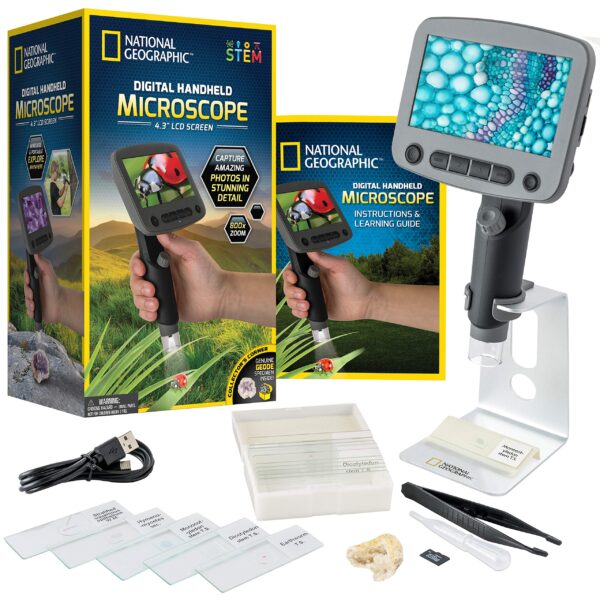 NATIONAL GEOGRAPHIC Digital Microscope for Kids.
