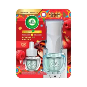 Aromatizante de Ambiente Air Wick Ponche de Frutas Difusor y 2 Repuestos de 20 ml c/u