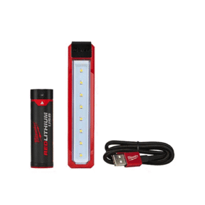Lampara magnética de bolsillo recargable, 445lm. Marca Milwaukee, Modelo 2112-21.