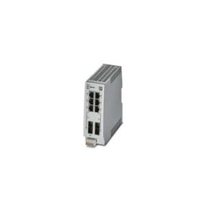 Conmutador de riel de fibra Ethernet SDI-541-MM-SC2. Marca ABB.