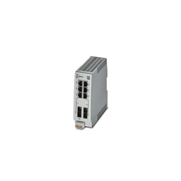 Conmutador de riel de fibra Ethernet SDI-541-MM-SC2. Marca ABB.