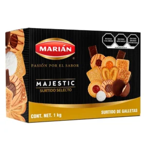 Surtido selecto de galletas Marián Majestic de 1 kg .