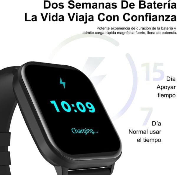Smartwatch 2.01", pantalla grande, reloj inteligente, llamada, bluetooth, impermeable IPX67. Marca EASYTAO. - Image 2