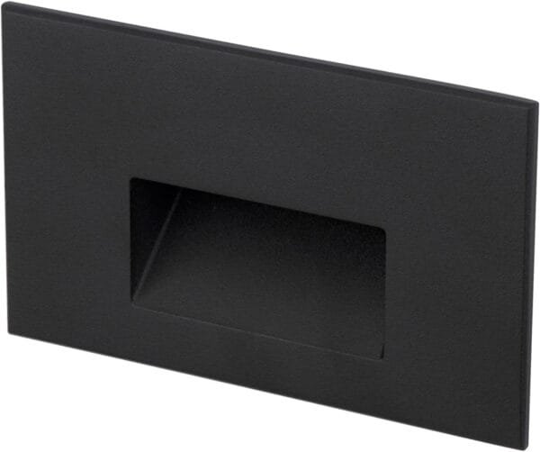 WAC Lighting WL-LED100-C-BK LED 3.9W 120V Step and Wall Light with Black Finish and Clear lens by WAC Lighting - Image 2