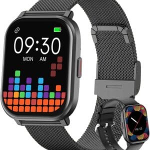 Smartwatch 2.01", pantalla grande, reloj inteligente, llamada, bluetooth, impermeable IPX67. Marca EASYTAO.