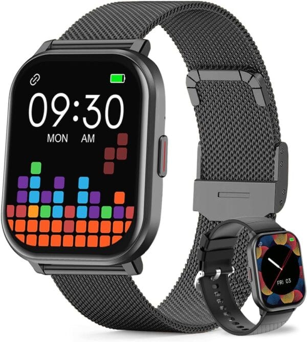 Smartwatch 2.01", pantalla grande, reloj inteligente, llamada, bluetooth, impermeable IPX67. Marca EASYTAO.