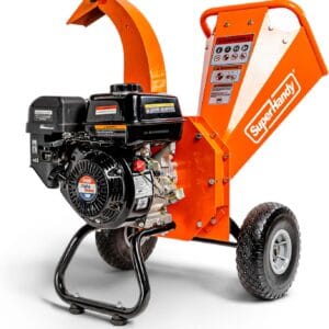 SuperHandy Mini trituradora de madera trituradora trituradora resistente 7HP diseño compacto capacidad máxima de 3 pulgadas